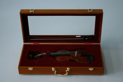 小提琴实木盒F1, 货号A9-1