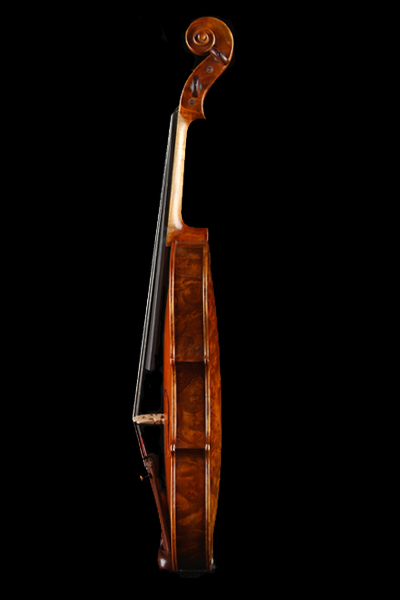 Birds-eye maple violin piano type b